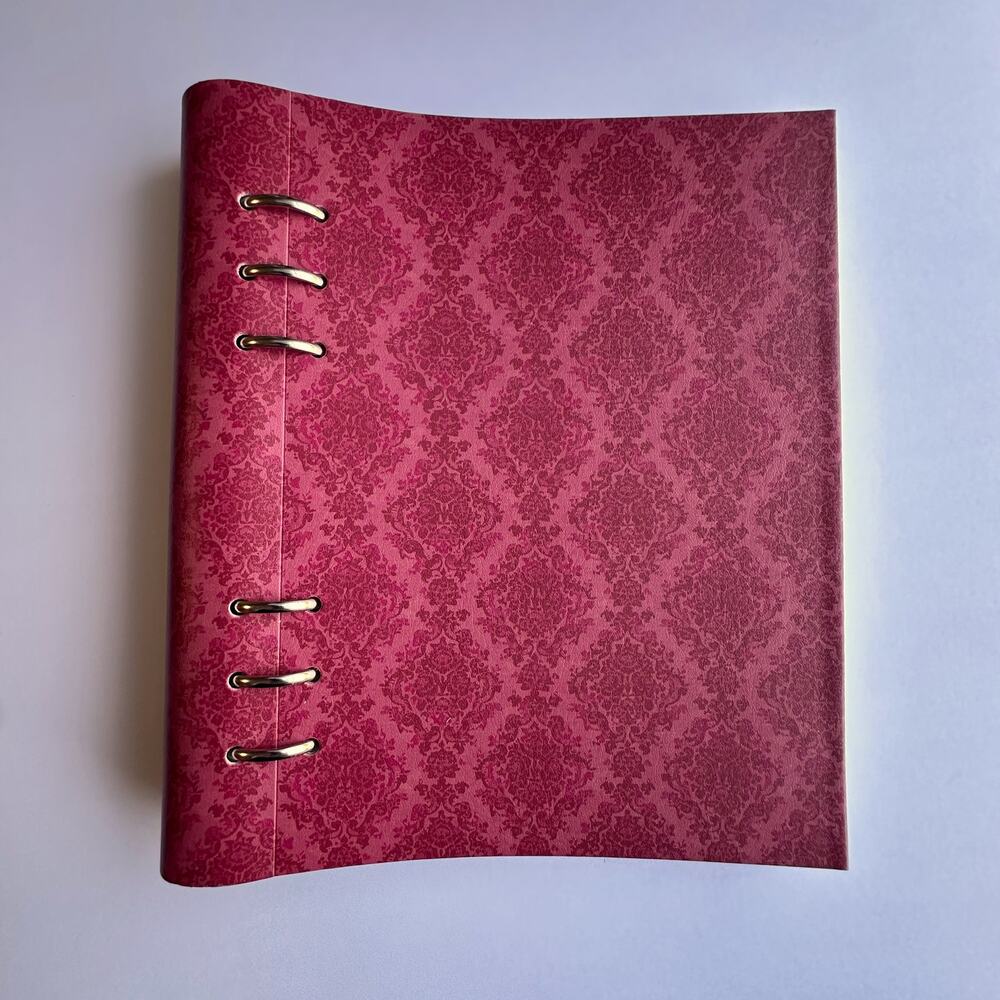 Filofax Clipbook Fabrics A5 Organizer Lace
